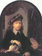 DOU, Gerrit Self-Portrait oil